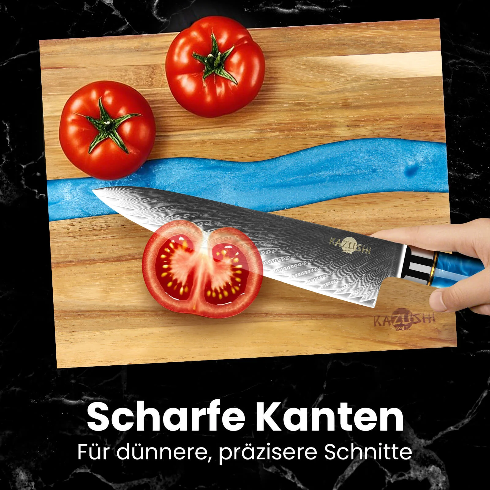 Professionelles 8-Zoll-Kochmesser aus Hochkohlenstoffstahl – superscharf, ergonomisch, langlebig, ideal für Fleisch, Gemüse & mehr - Image 6